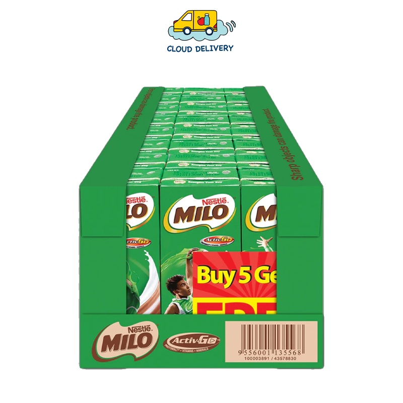 Nestle Milo Packet Drink (24 x 200ml) - Expiry 30 Dec 2024