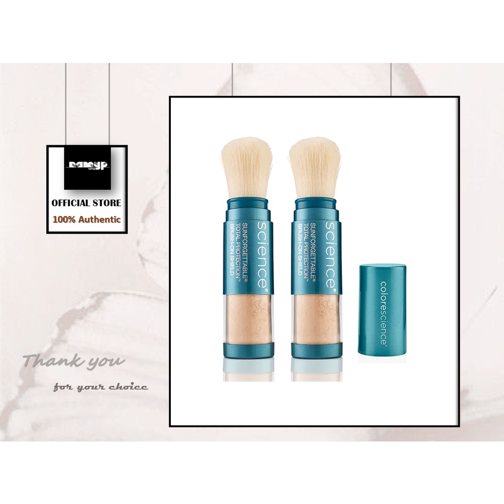 [US] Colorescience SUNFORGETTABLE TOTAL PROTECTION BRUSH-ON SHIELD SPF50 6G